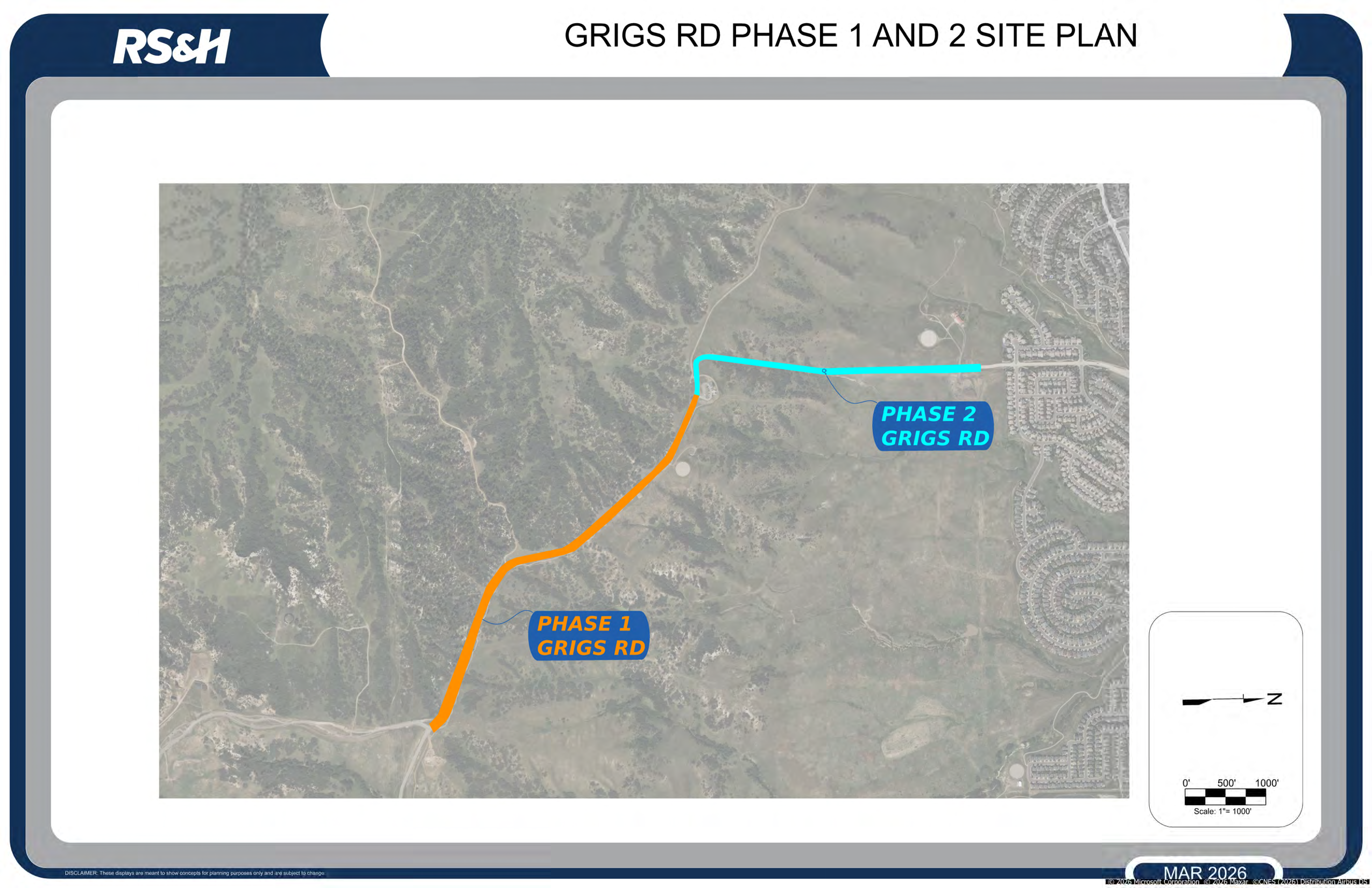 Grigs Road Site Plan Limits